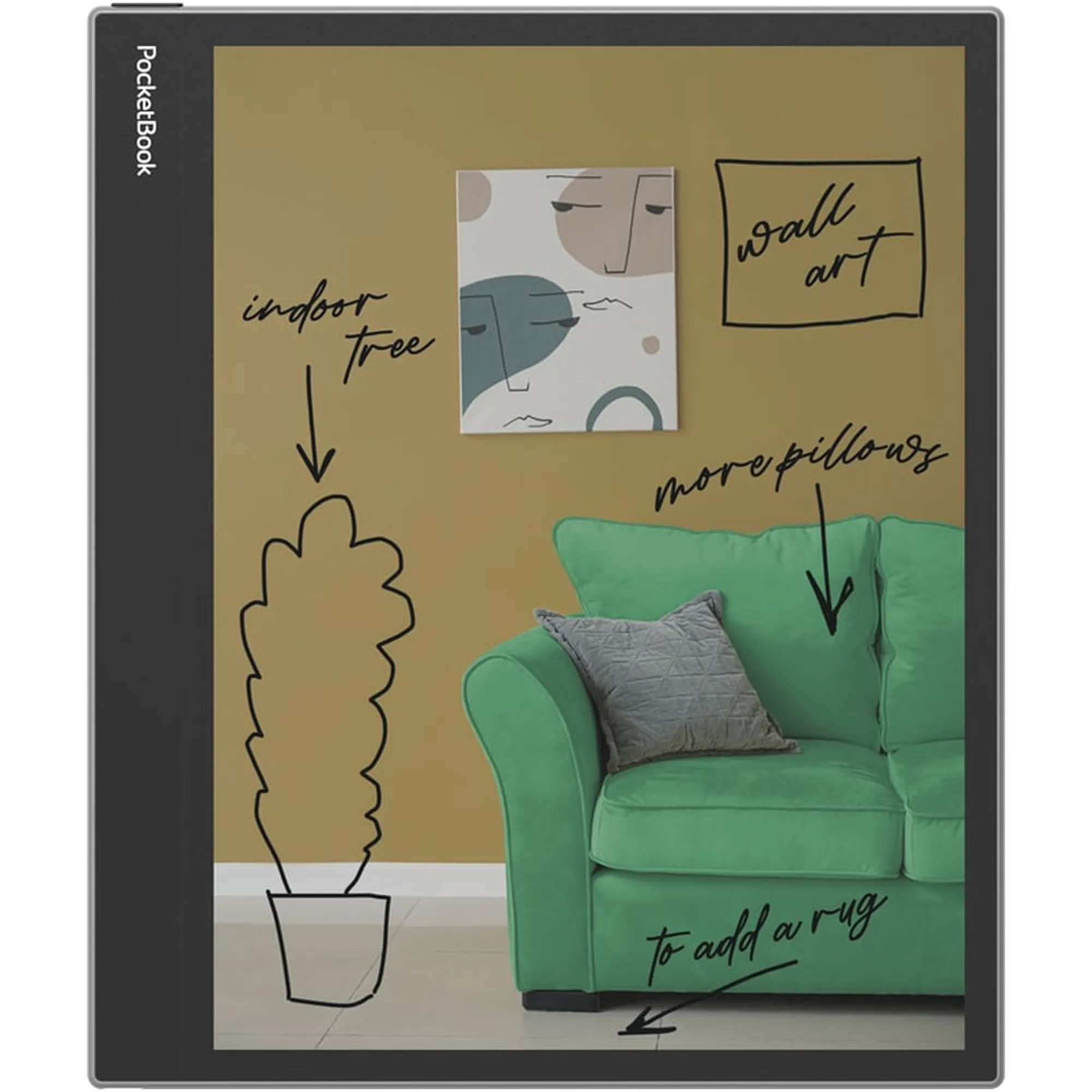 Купити Електронна книга PocketBook 1042 InkPad Eo Mist Grey (PB1042-M-WW) - фото 3