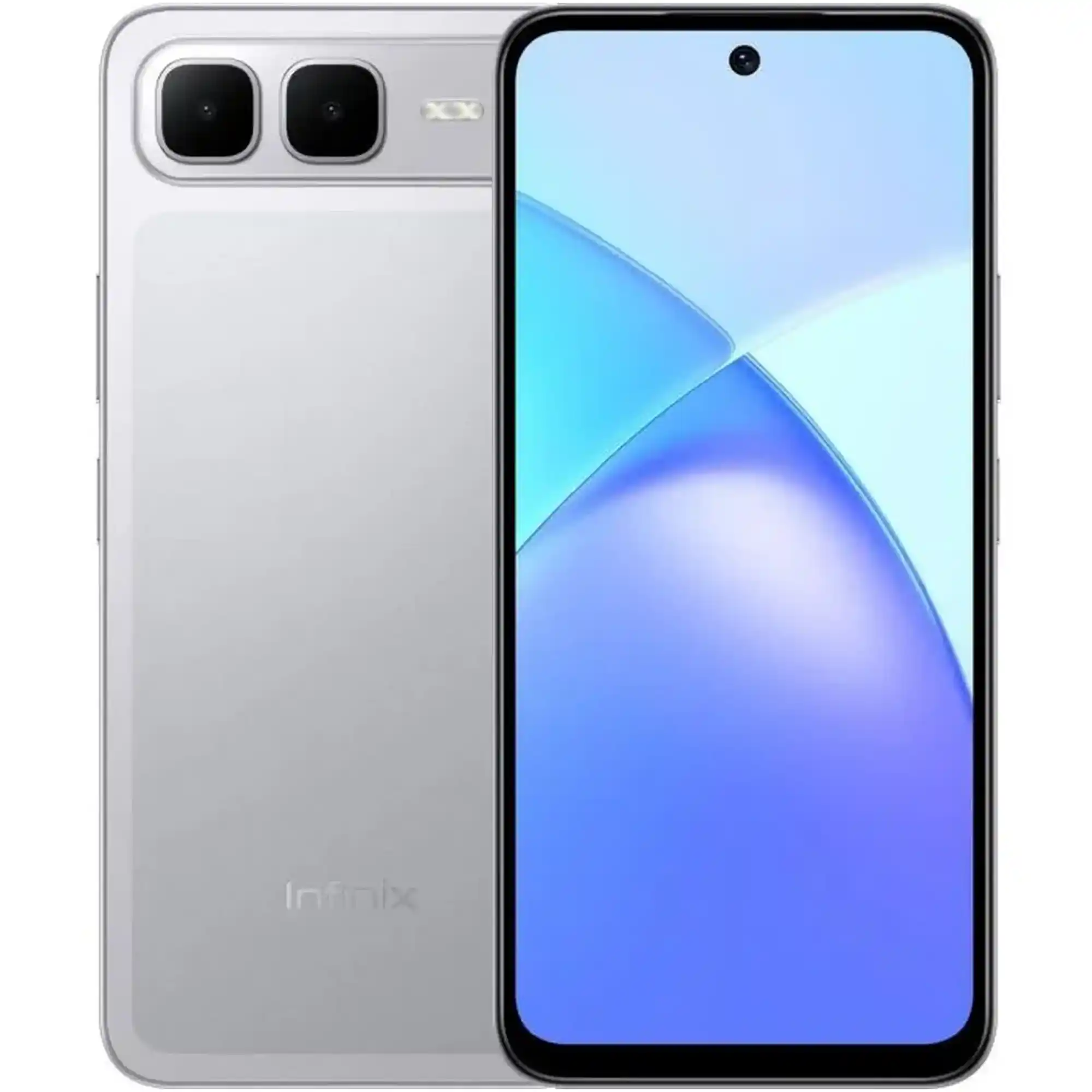 Купить Смартфон Infinix Smart 10 Plus 4/128Gb Titanium Silver (4894947091186) - фото 1