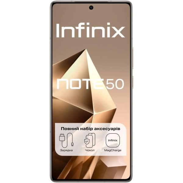 Купити Смартфон Infinix Note 50 8/256Gb Titanium Grey (4894947066382) - фото 2
