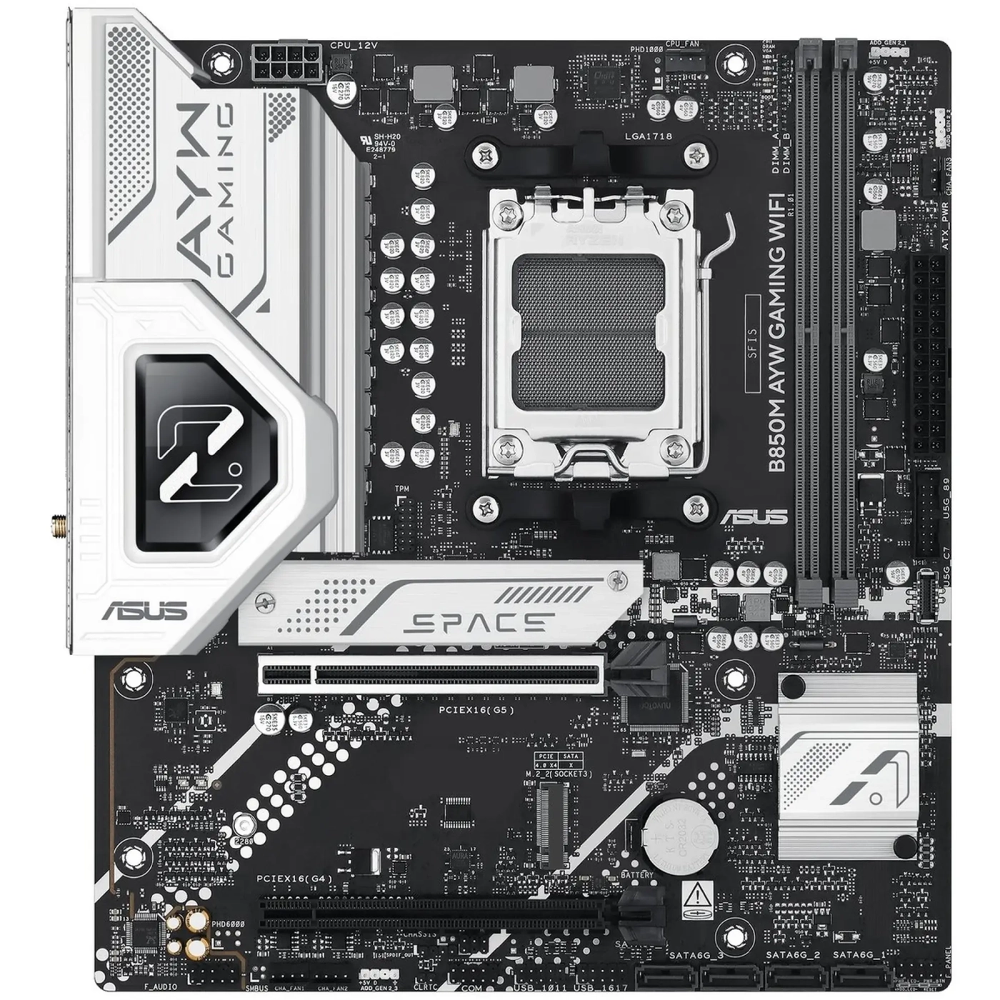 Купить Материнская плата ASUS B850M AYW GAMING WIFI - фото 2