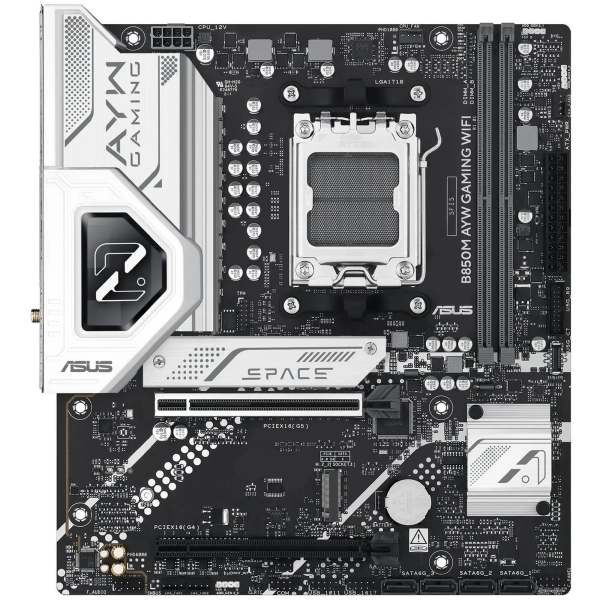 Купить Материнская плата ASUS B850M AYW GAMING WIFI - фото 2