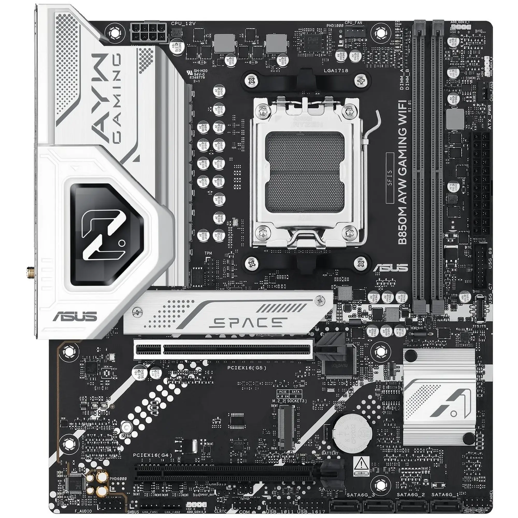 Купить Материнская плата ASUS B850M AYW GAMING WIFI - фото 2