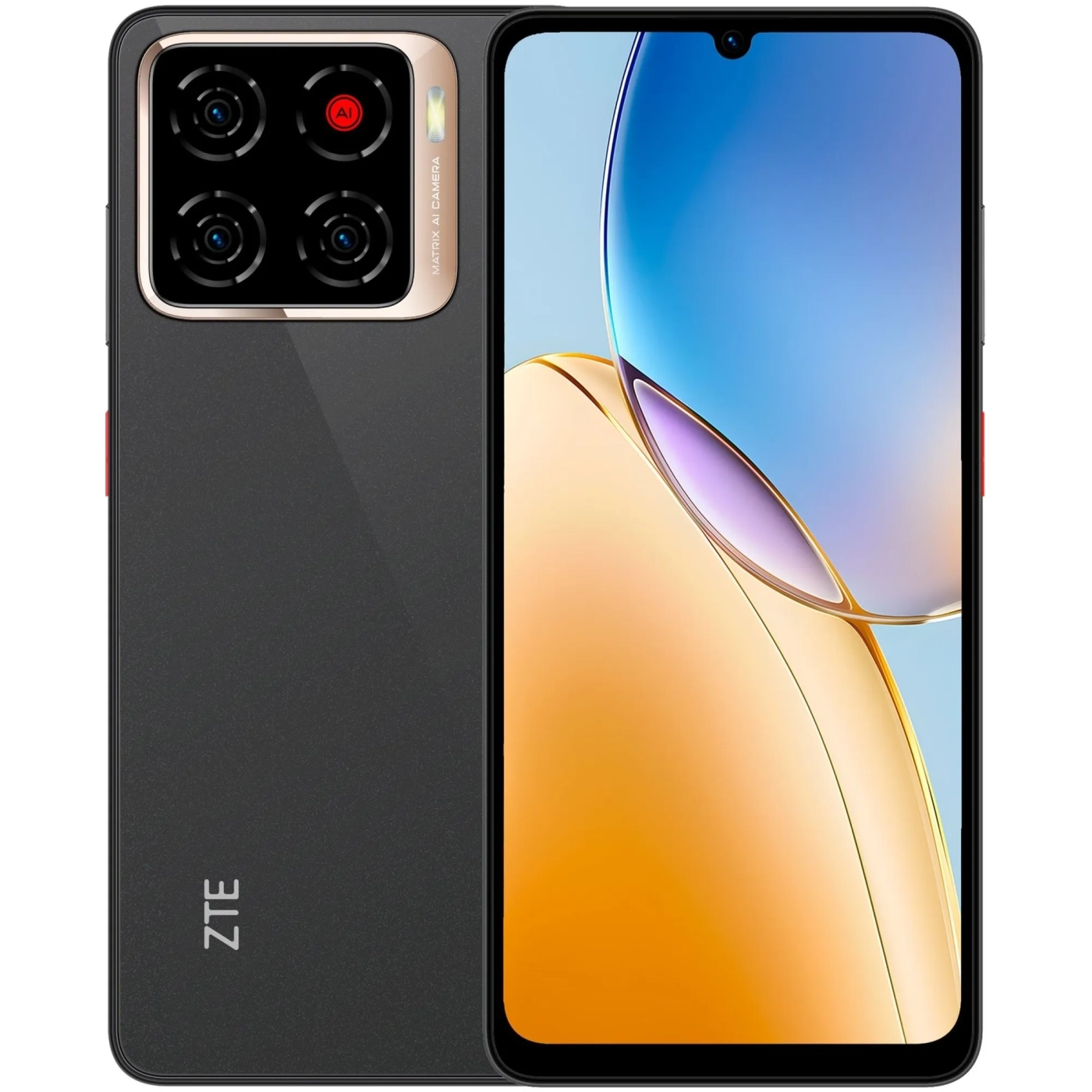 Купить Смартфон ZTE Blade A56 4/128GB Black (1167681) - фото 1