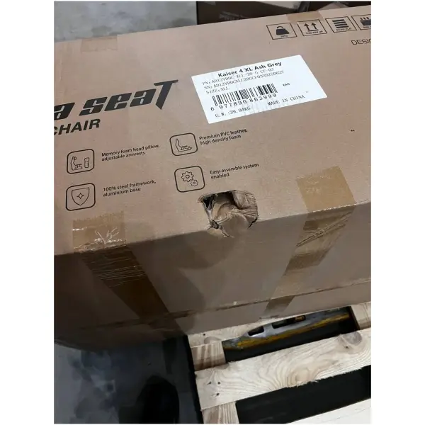 Купити Уцінка Крісло для геймерів Anda Seat Kaiser 4 V2 Size XL Gray Fabric (AD12YDDCXLL20GCF03EUMO0961472506270006) - фото 9