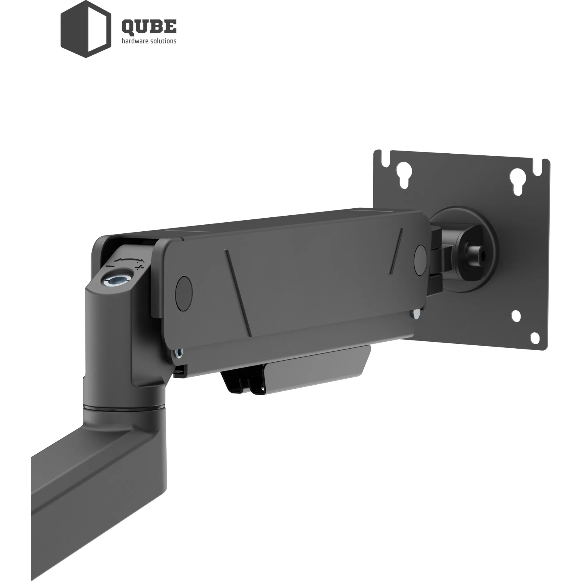 Купити Кріплення для монітора (кронштейн) Qube 4516MB.USB  до 45" 2-16 кг, газова пружина - фото 8