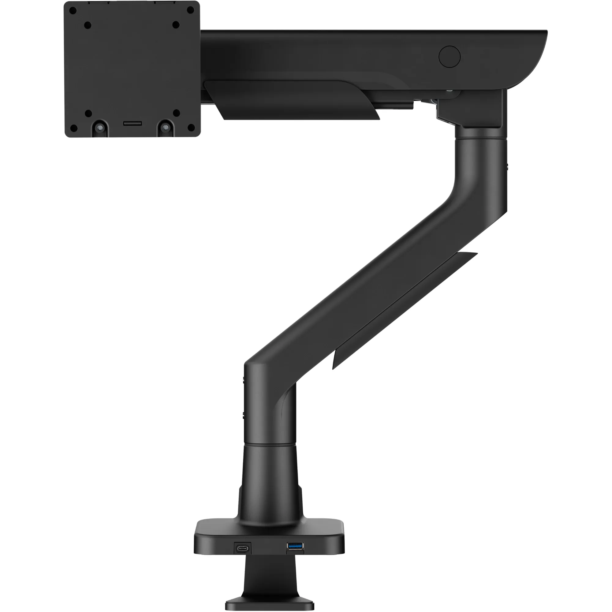 Купити Кріплення для монітора (кронштейн) Qube 5727GB.USB до 57" 2-27 кг, газова пружина - фото 1