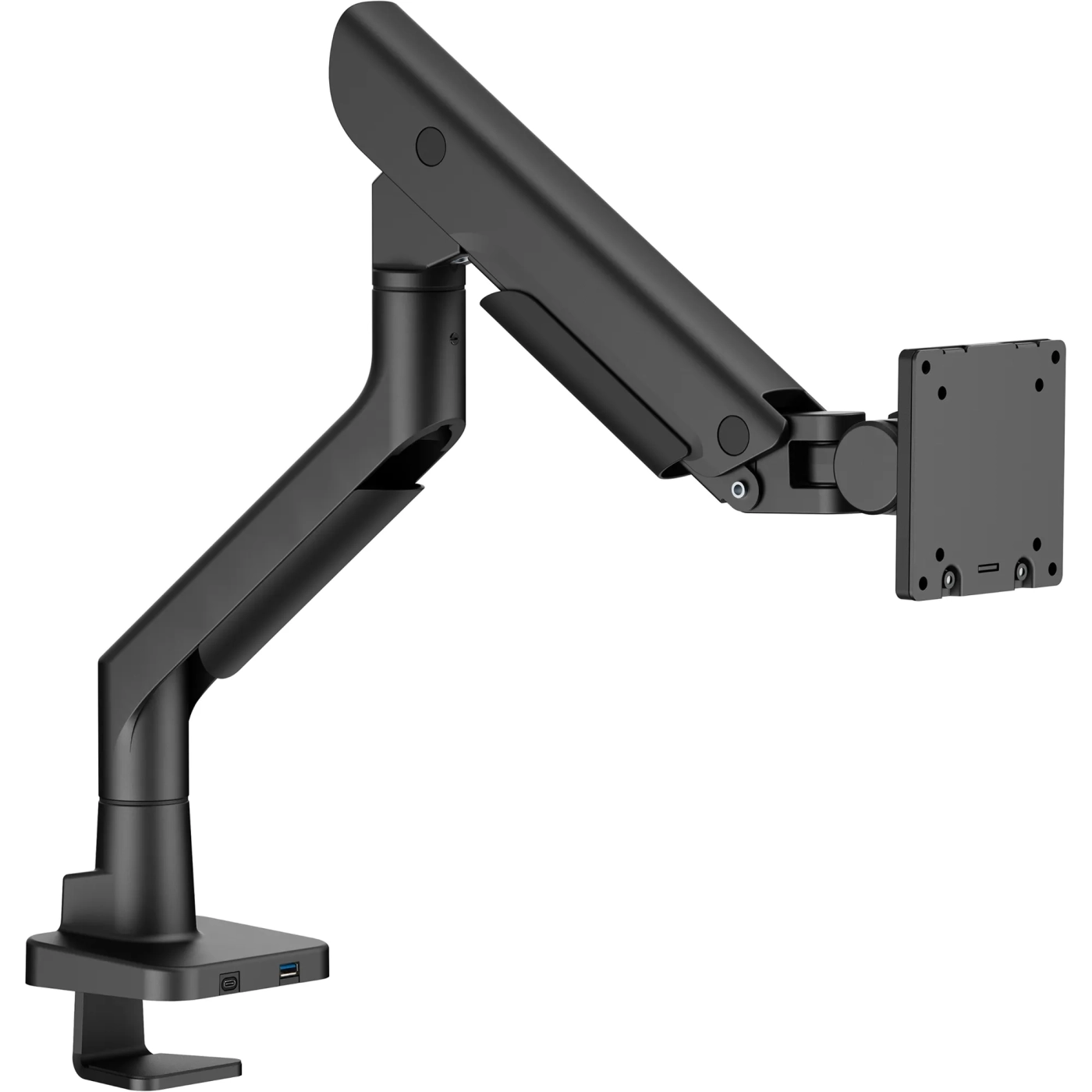 Купити Кріплення для монітора (кронштейн) Qube 5727GB.USB до 57" 2-27 кг, газова пружина - фото 2