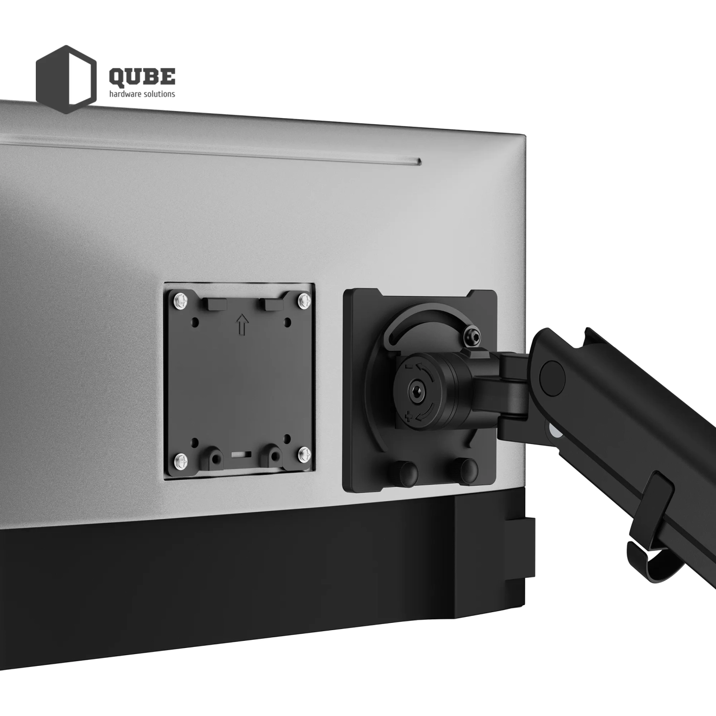 Купити Кріплення для монітора (кронштейн) Qube 5727GB.Wall до 57" 2-27 кг, газова пружина - фото 7
