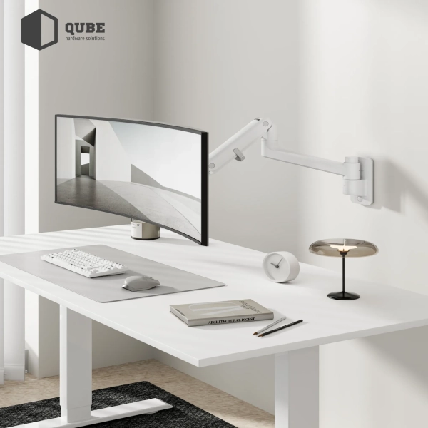 Купити Кріплення для монітора (кронштейн) Qube 5727GB.Wall до 57" 2-27 кг, газова пружина - фото 9