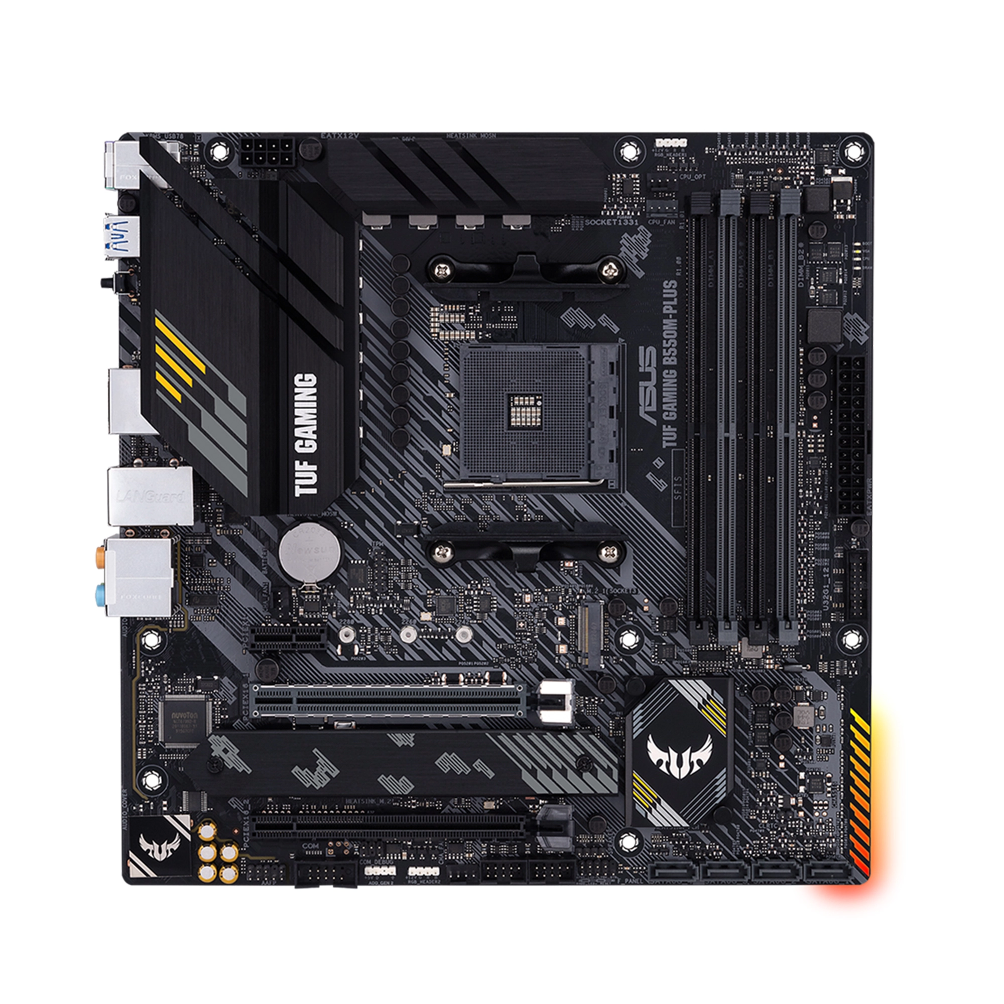 Купити Материнська плата ASUS TUF GAMING B550M-PLUS - фото 2