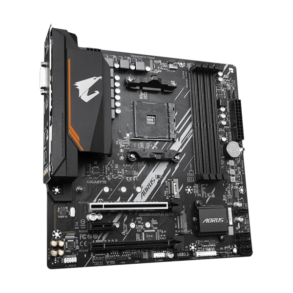Купити Материнська плата GIGABYTE B550M AORUS ELITE - фото 2