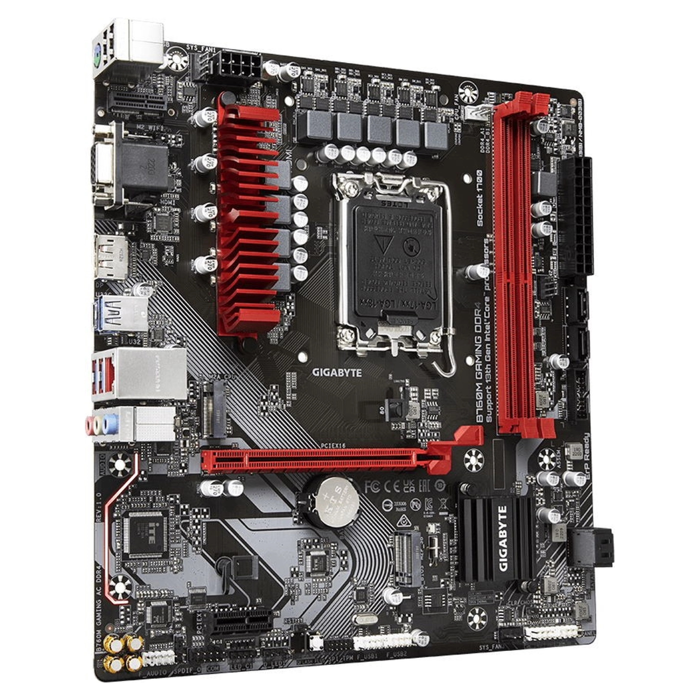 Купить Материнская плата GIGABYTE B760M GAMING DDR4 - фото 3