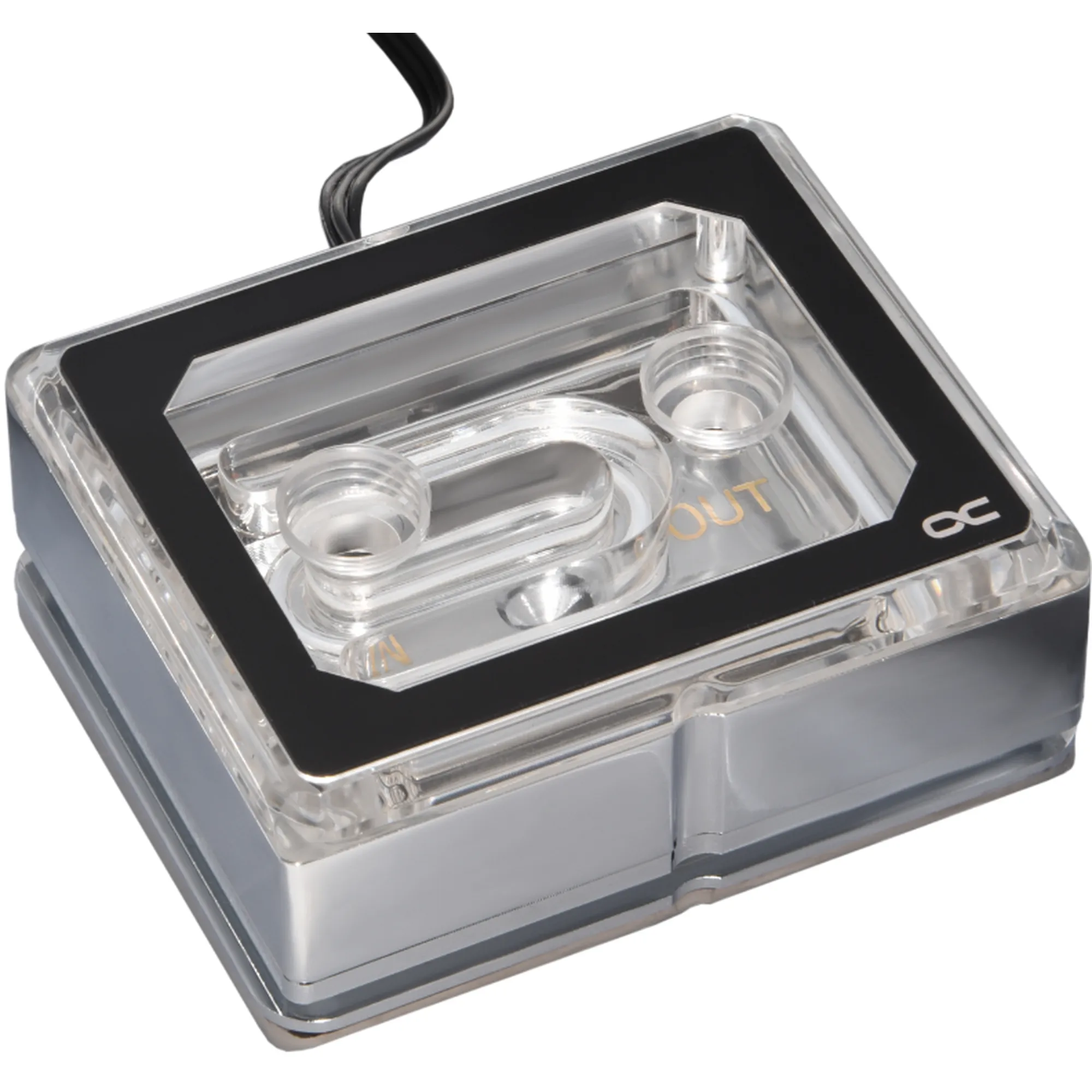Купити Водоблок Alphacool Eisblock XPX Aurora PRO - Acryl Chrome Digital RGB (12951) - фото 1