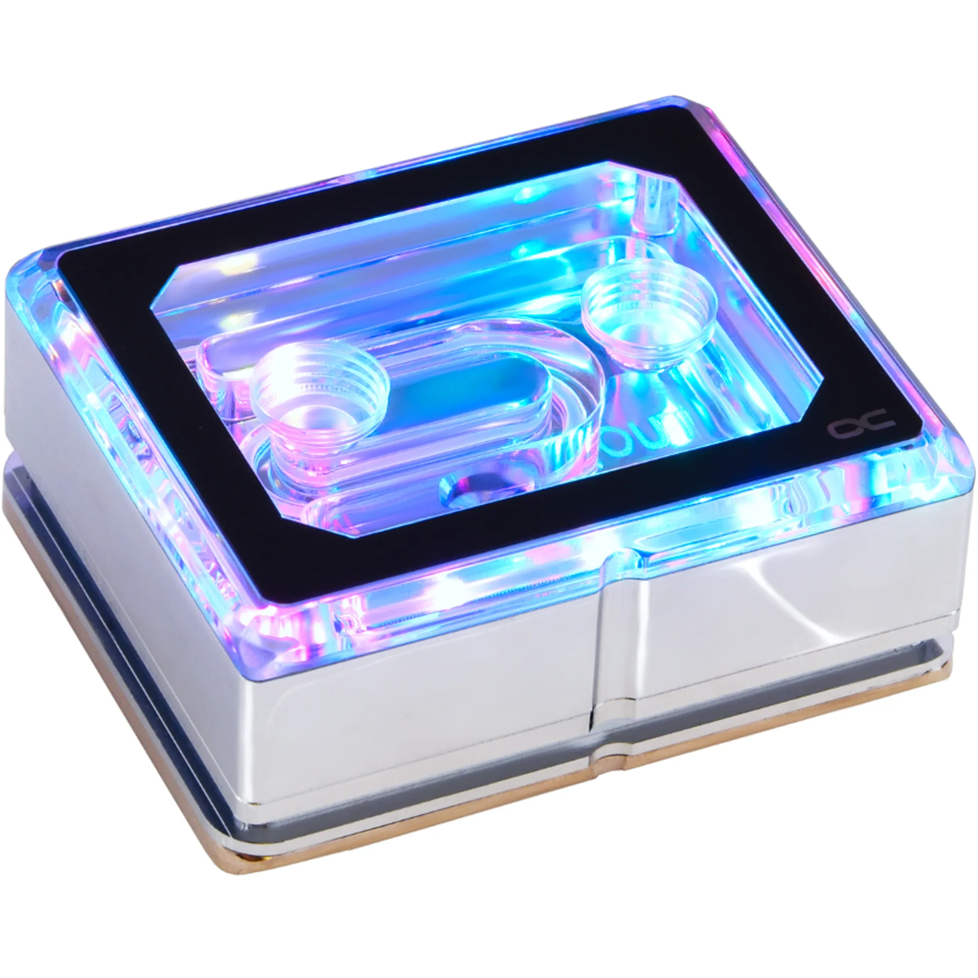 Купити Водоблок Alphacool Eisblock XPX Aurora PRO - Acryl Chrome Digital RGB (12951) - фото 4