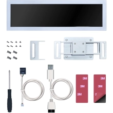 Купити Дисплей Lian Li 8.8" Universal Screen Mount White (G89.SM088W.00) - фото 11