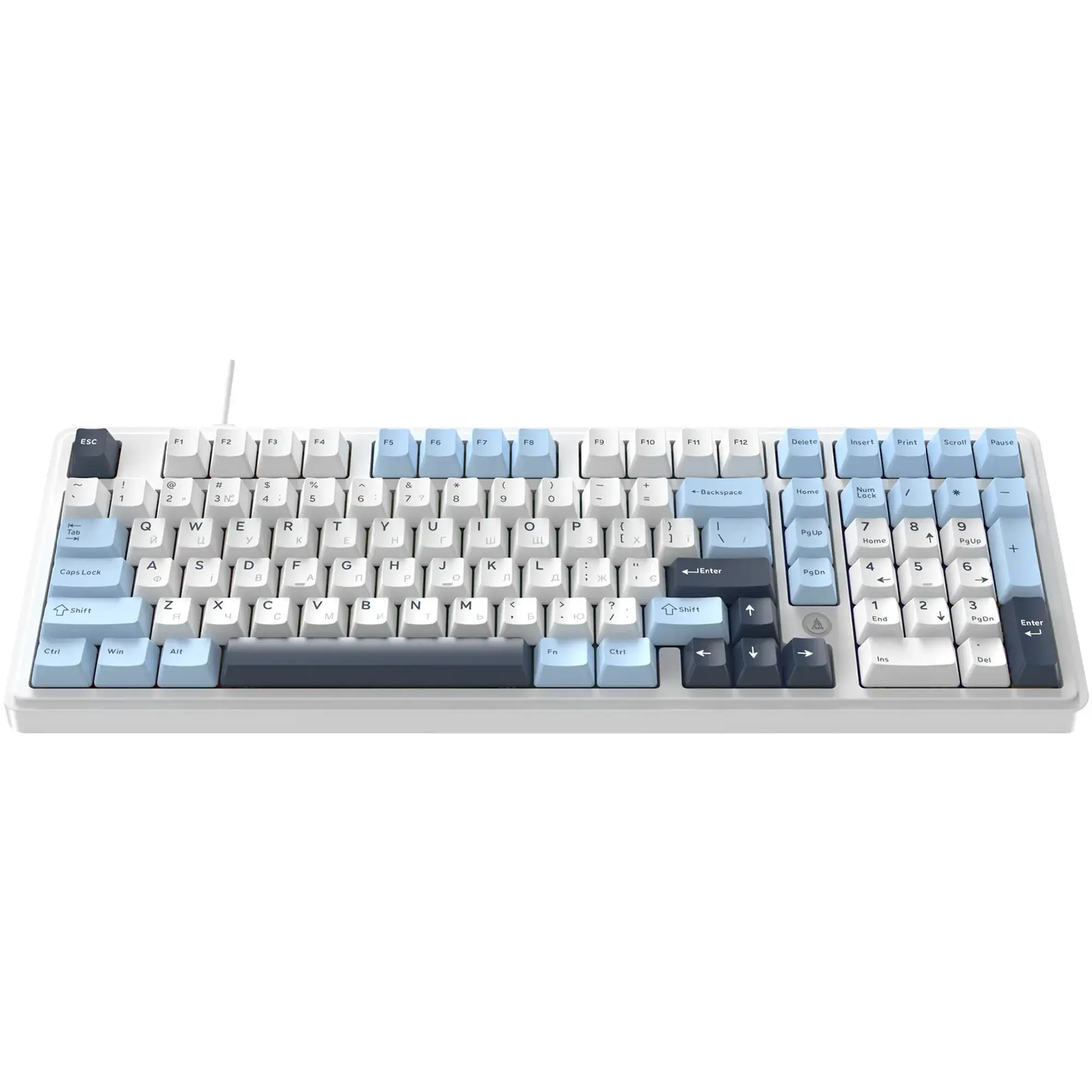 Купити Клавіатура Ajazz AK980 MAX Magnetic switches Blue White Dark Blue (AK980-MAX-M-BWD) - фото 2