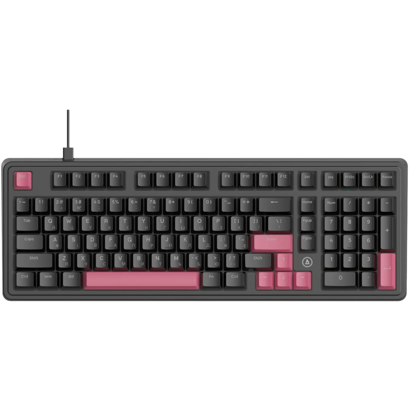 Купить Клавиатура Ajazz AK980 Red switches Black Red (AK980-R-BR) - фото 1