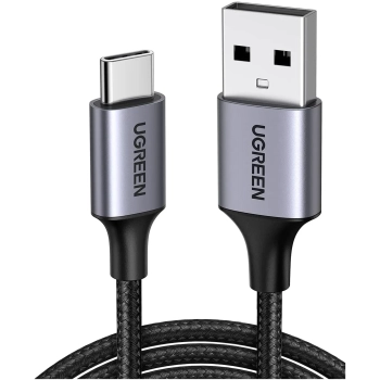 Купить Кабель UGREEN US288 USB 2.0 - USB-C 3A 1m Black (60126) - фото 1