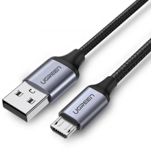 Купить Кабель UGREEN US290 USB 2.0 - MicroUSB 2m Black (60148) - фото 2