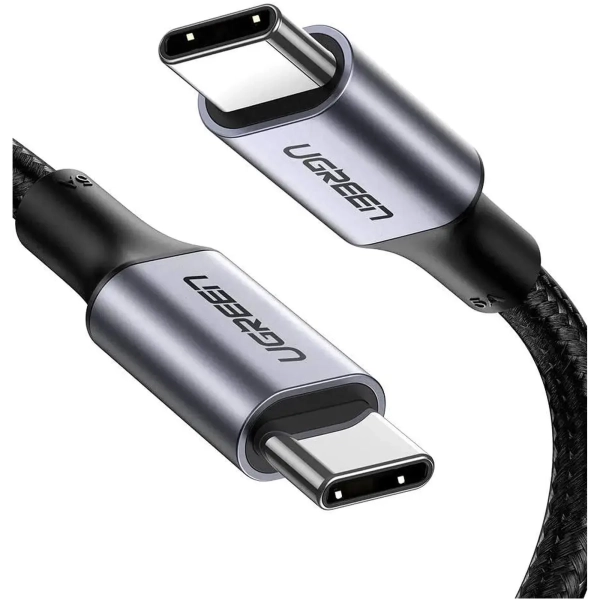 Купить Кабель UGREEN US316 USB-C - USB-C 100W 1.5m Space Gray (70428) - фото 4