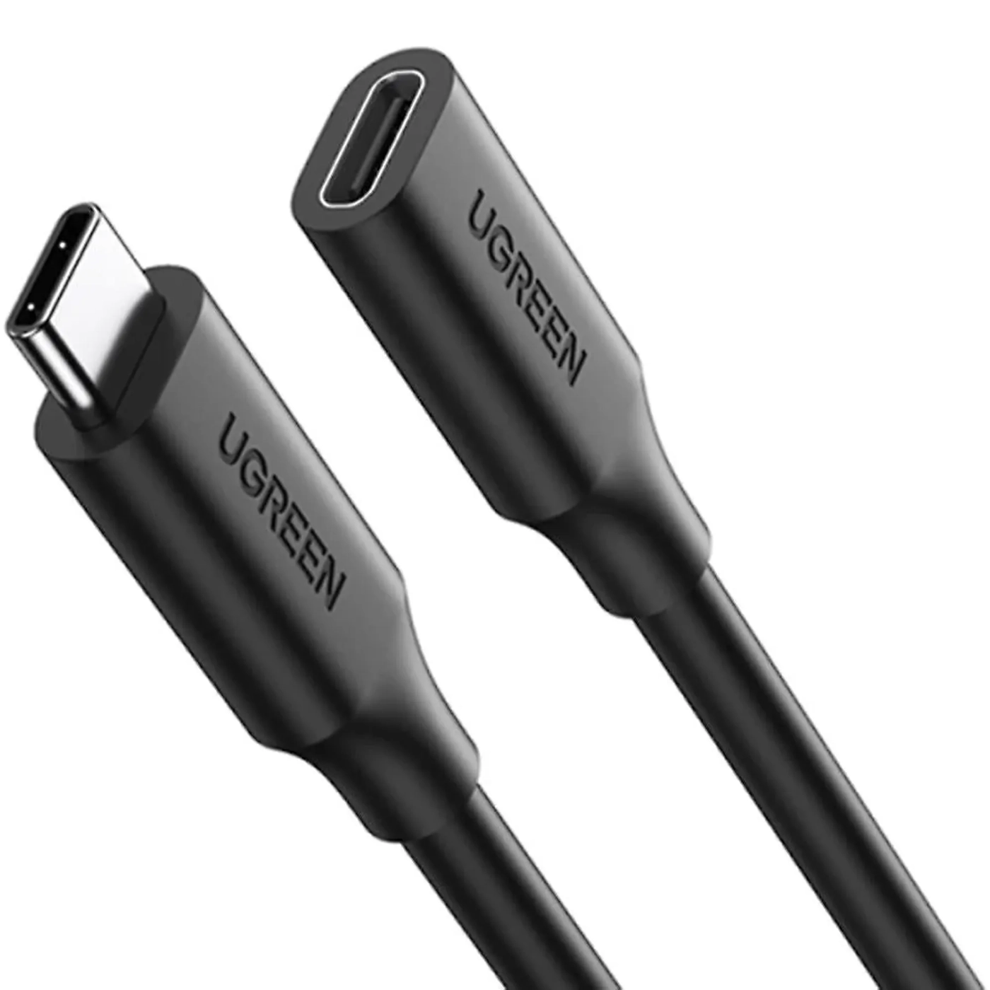 Купить Кабель-удлинитель UGREEN US353 USB-C 3.1 Gen2 100W 1m Black (10387) - фото 2