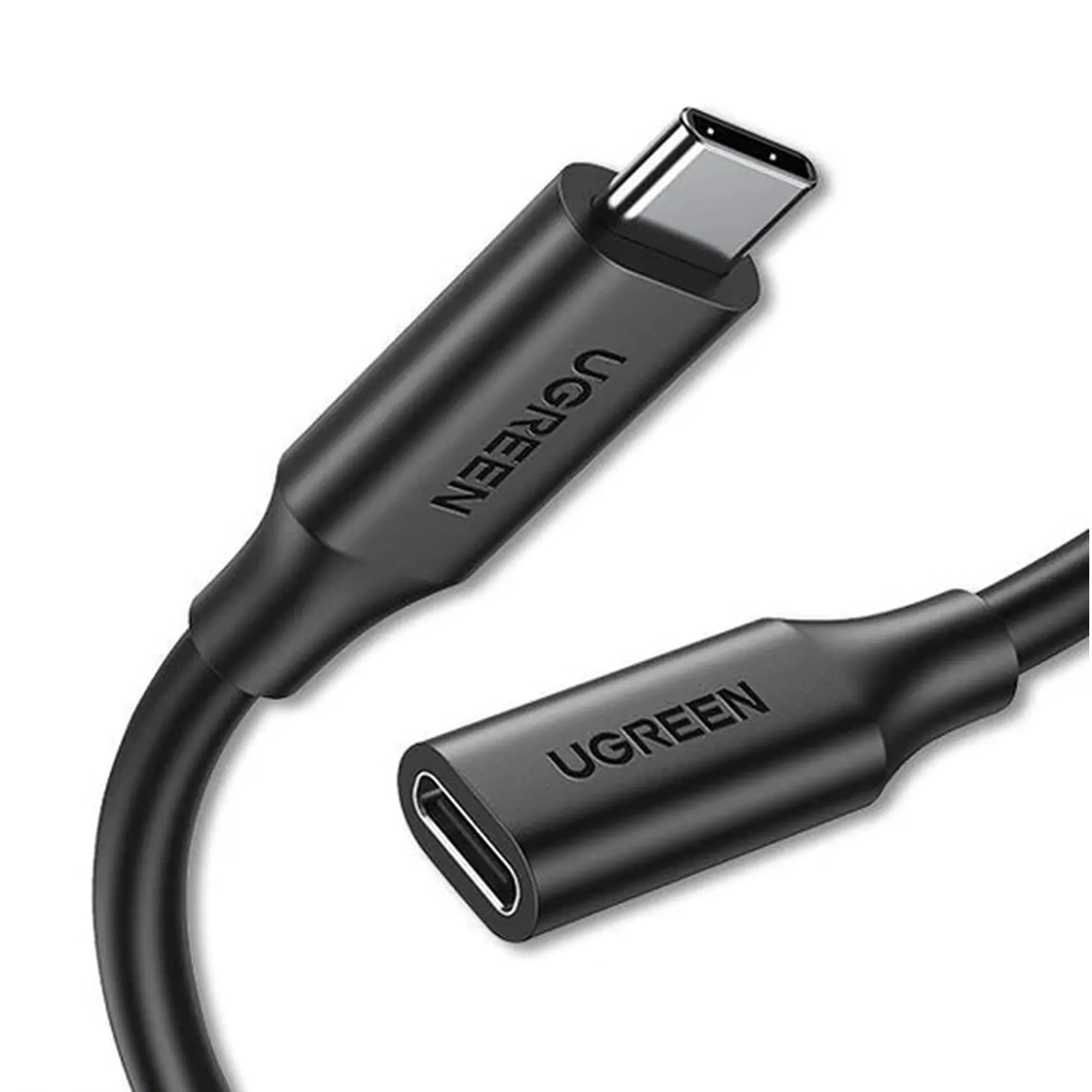 Купить Кабель-удлинитель UGREEN US353 USB-C 3.1 Gen2 100W 1m Black (10387) - фото 3