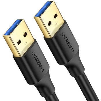 Купить Кабель UGREEN US128 USB-A 3.0 to USB-A 3m Black (90576) - фото 1