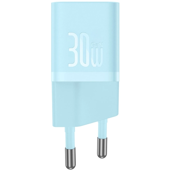 Купити Зарядний пристрій Baseus GaN5 Mini 1C 30W Blue (CCGN070603) - фото 2