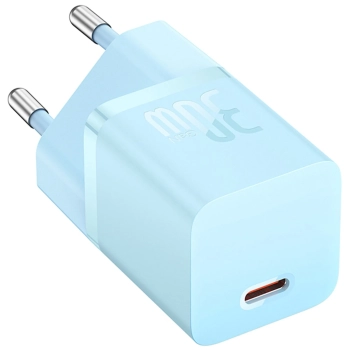 Купить Зарядное устройство Baseus GaN5 Mini 1C 30W Blue (CCGN070603) - фото 3