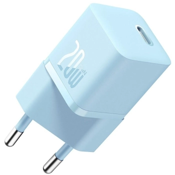 Купить Зарядное устройство Baseus GaN5 Mini 1C 20W Blue (CCGN050103) - фото 1