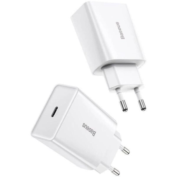 Купити Зарядний пристрій Baseus Speed Mini QC 1C 20W White (CCFS-SN02) - фото 5