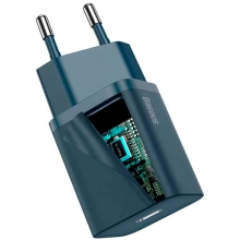 Купити Зарядний пристрій Baseus Super Si QC 1C 20W Blue (CCSUP-B03) - фото 4