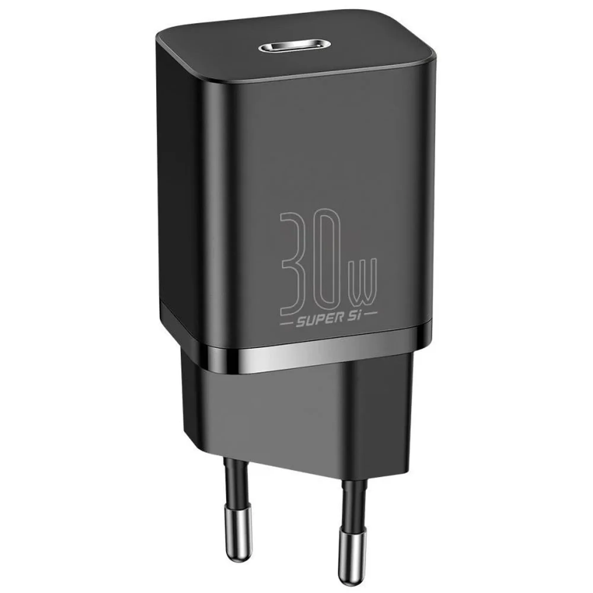 Купити Зарядний пристрій Baseus Super Si QC 1C 30W Black (CCSUP-J01) - фото 1
