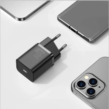 Купити Зарядний пристрій Baseus Super Si QC 1C 30W Black (CCSUP-J01) - фото 7