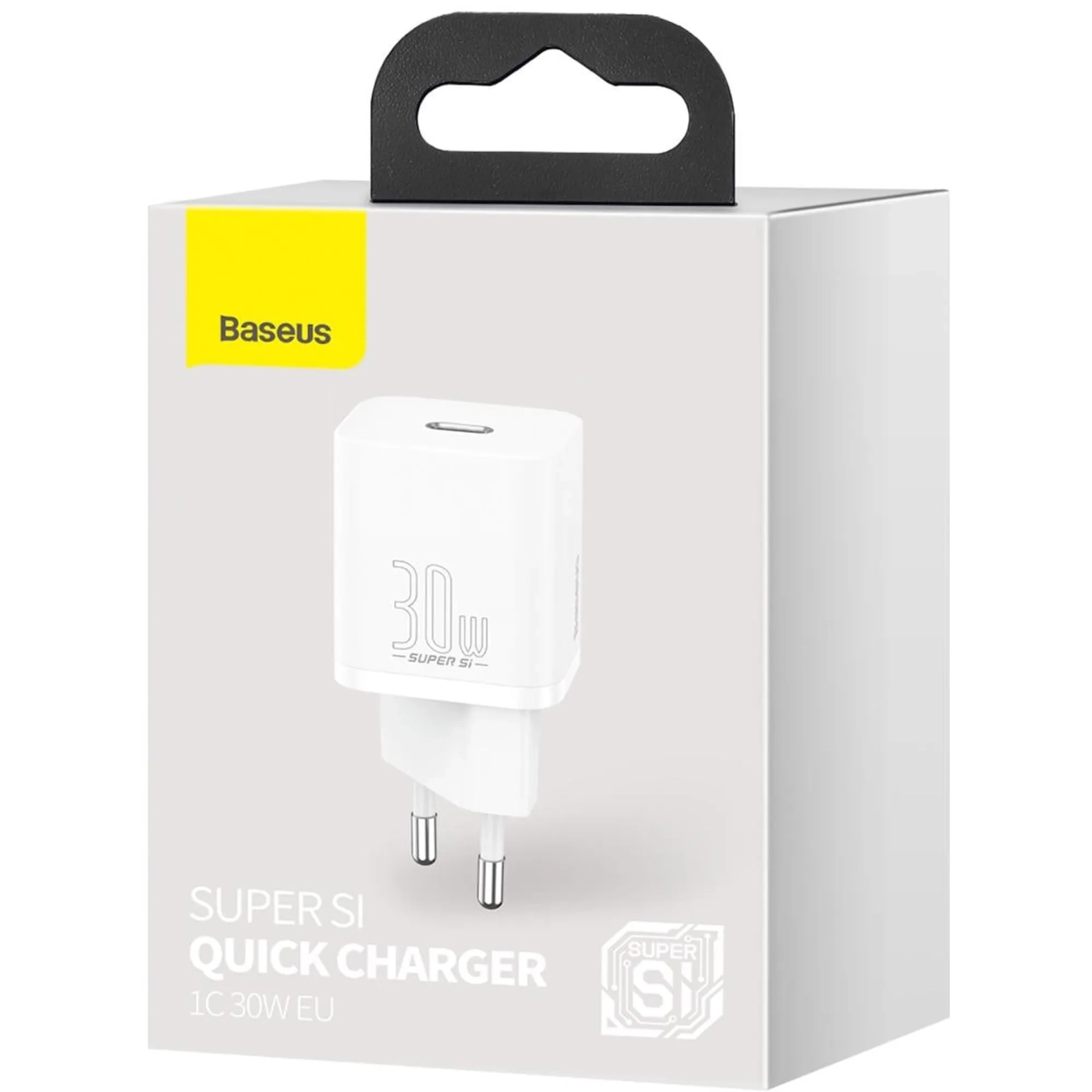 Купити Зарядний пристрій Baseus Super Si QC 1C 30W White (CCSUP-J02) - фото 5