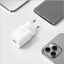 Купити Зарядний пристрій Baseus Super Si QC 1C 30W White (CCSUP-J02) - фото 8