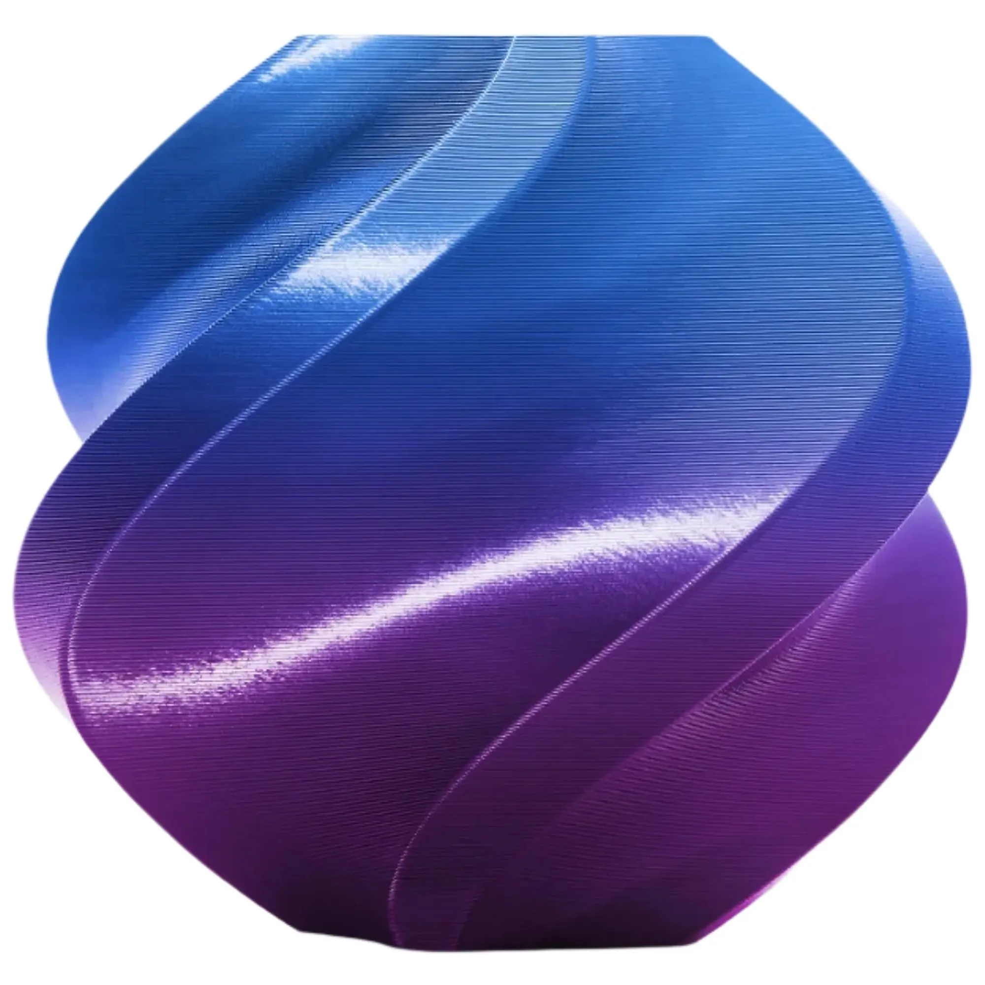 Купить PLA Silk Filament (пластик) для 3D принтера Bambu Lab 1кг, 1.75мм, фиолетово-пурпурный (A05-M4-1.75-1000-SPL) - фото 1