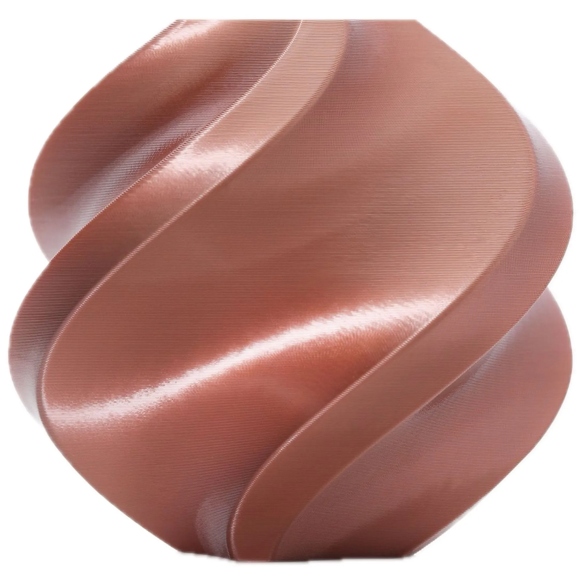 Купити PLA Silk Plus Filament (пластик) для 3D принтера Bambu Lab 1кг, 1.75мм, рожеве золото (A06-R1-1.75-1000-SPL) - фото 1