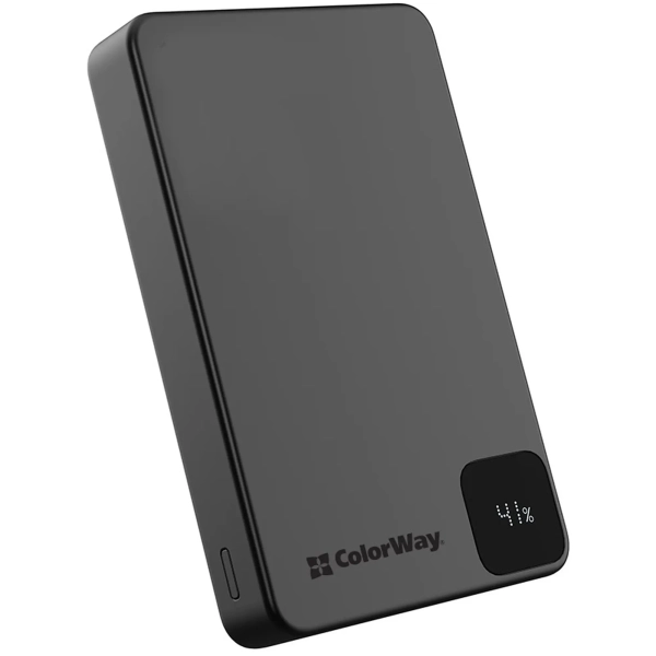 Купить Повербанк УМБ ColorWay 10000mAh 15W Black (CW-PB100LPA1BK-WPDD) - фото 2