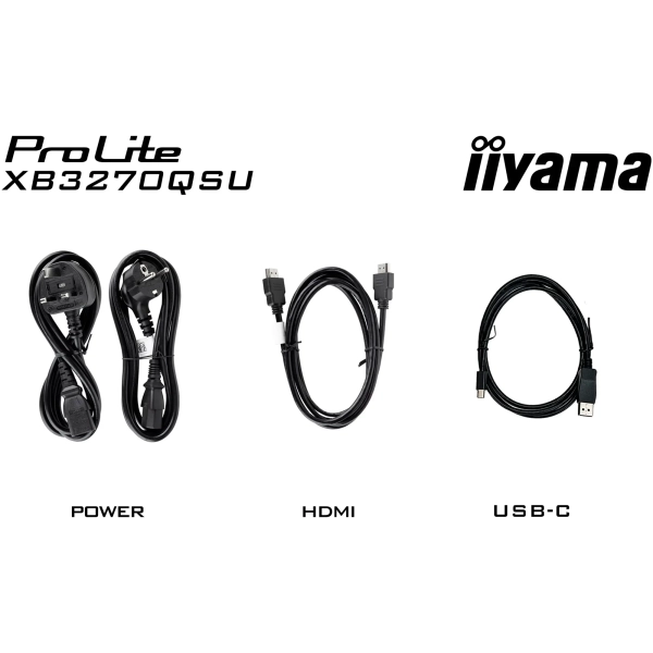 Купити Монітор 31.5" iiyama ProLite XB3270QSU-B1 - фото 13