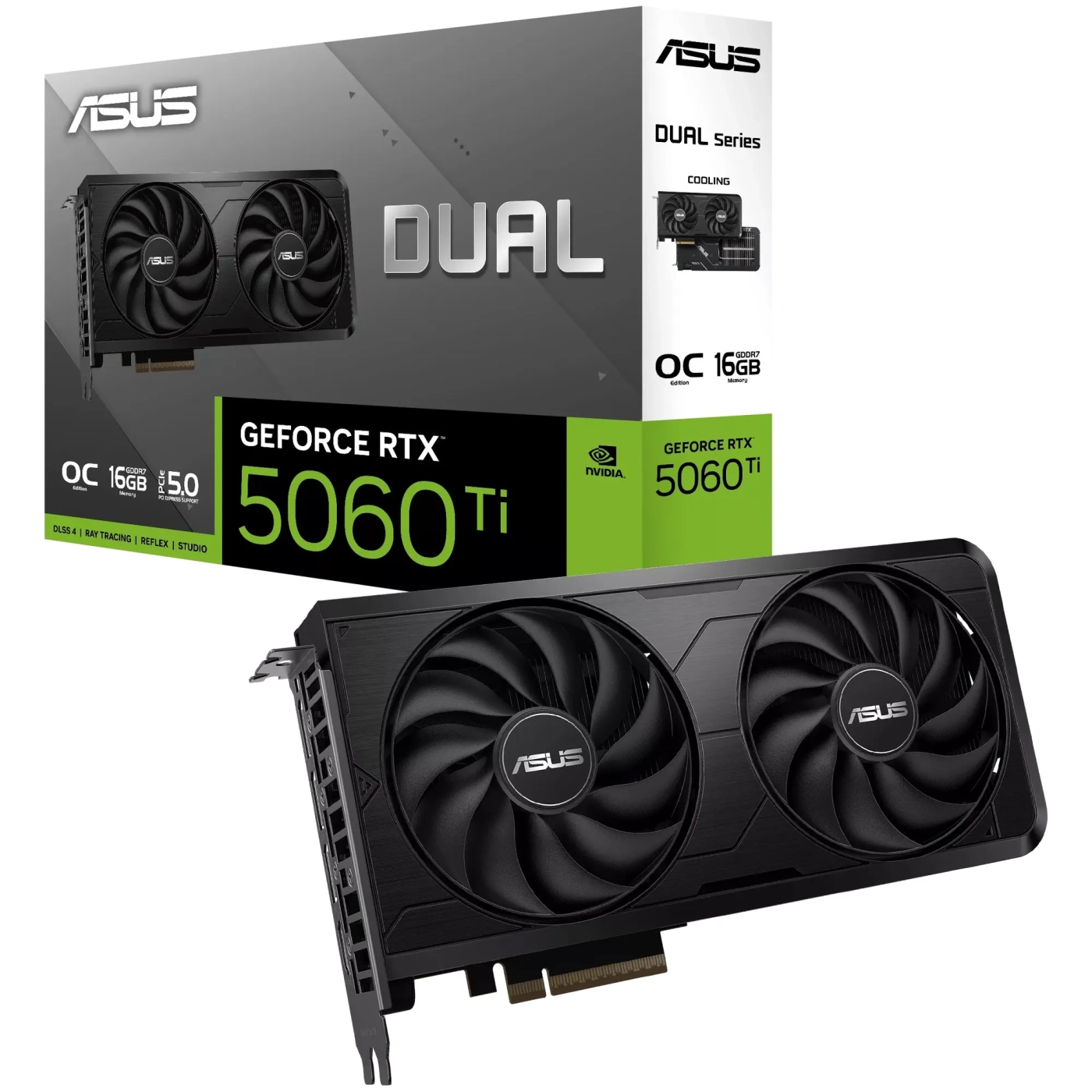 Купити Відеокарта ASUS Nvidia GeForce RTX 5060 Ti EVO OC 16GB GDDR7 (DUAL-RTX5060TI-O16G-EVO) - фото 14