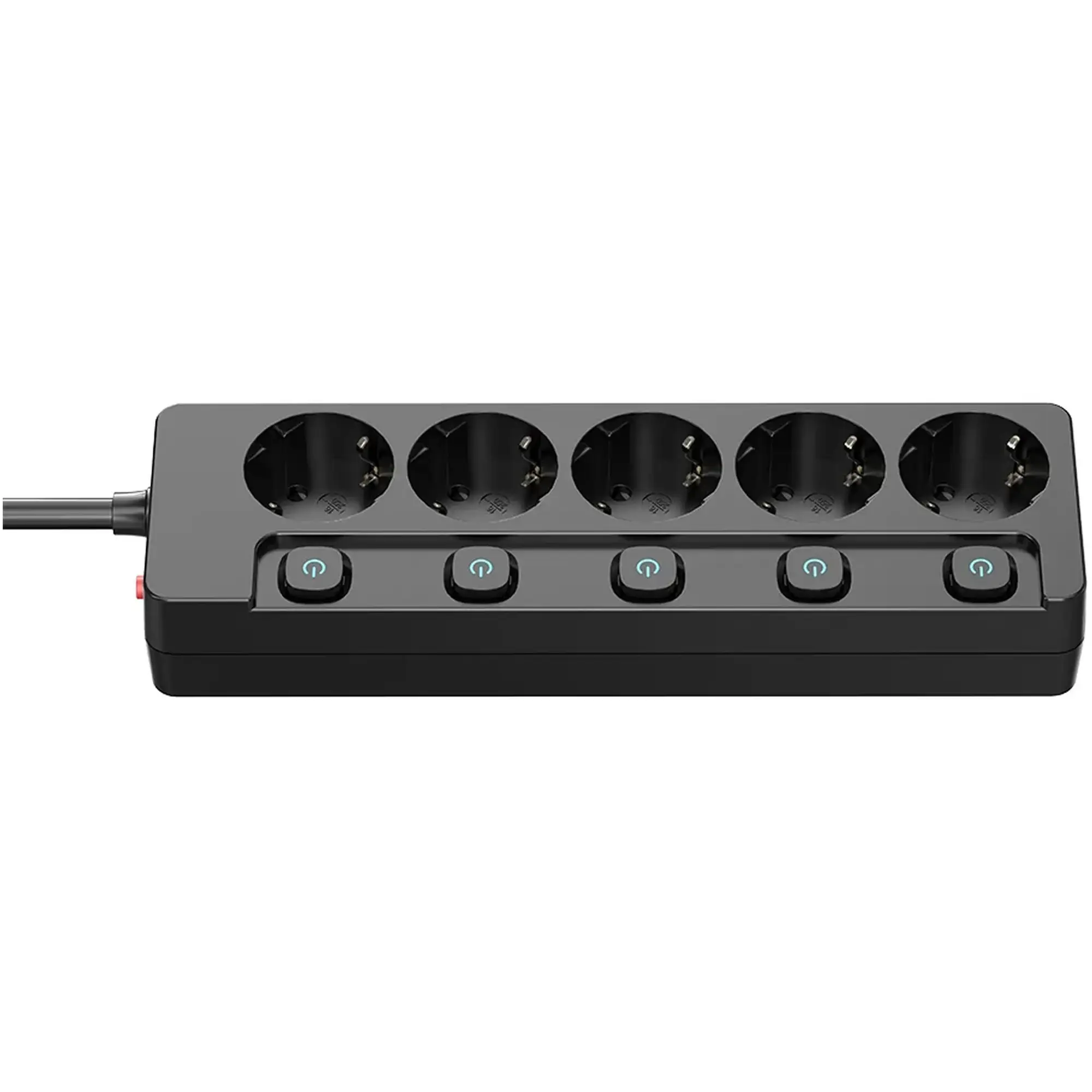 Купити Мережевий фільтр ColorWay 5 розеток 2м Black (CW-PSEA52SBK) - фото 4