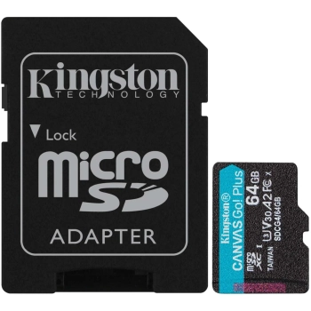 Купити Карта пам’яті Kingston 64GB microSDXC Canvas Go Plus Gen4 (SDCG4/64GB) - фото 1