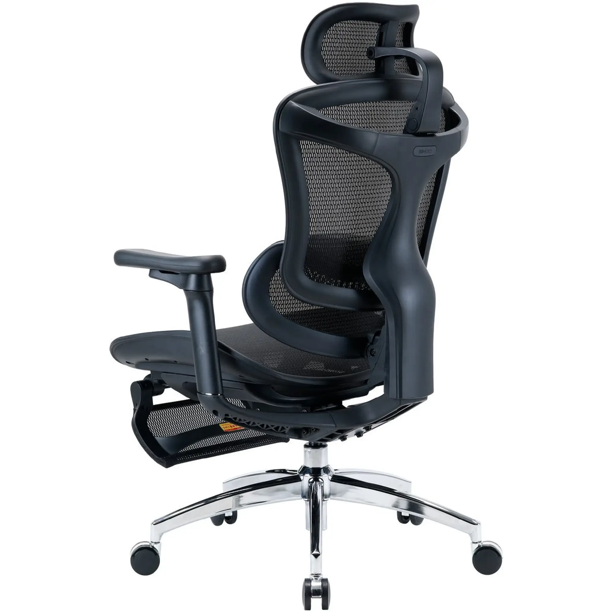 Купити Крісло офісне Sihoo DORO C300L Mesh with footrest Black (DORO-C300L-A3-101-JT) - фото 4