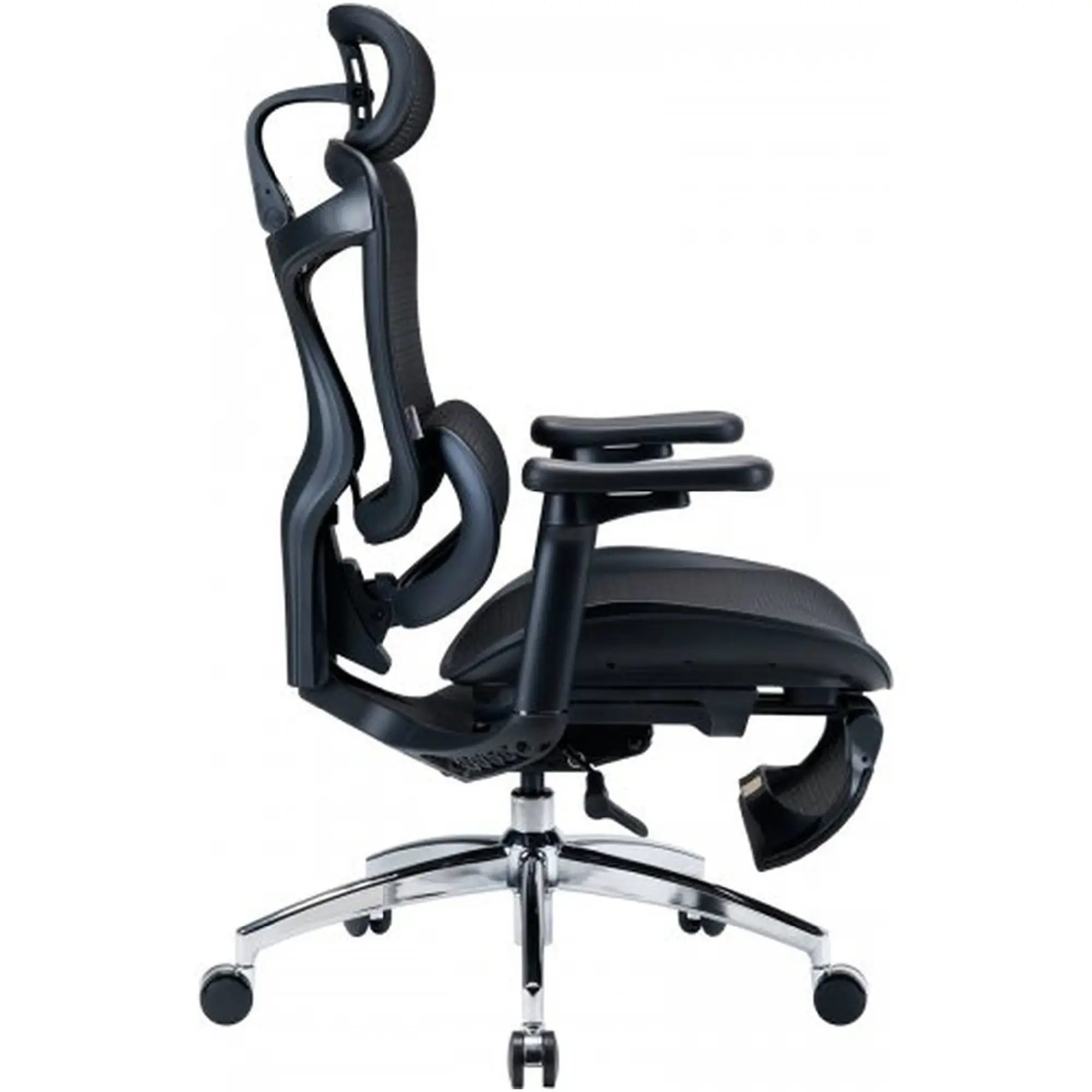 Купити Крісло офісне Sihoo DORO C300L Mesh with footrest Black (DORO-C300L-A3-101-JT) - фото 5