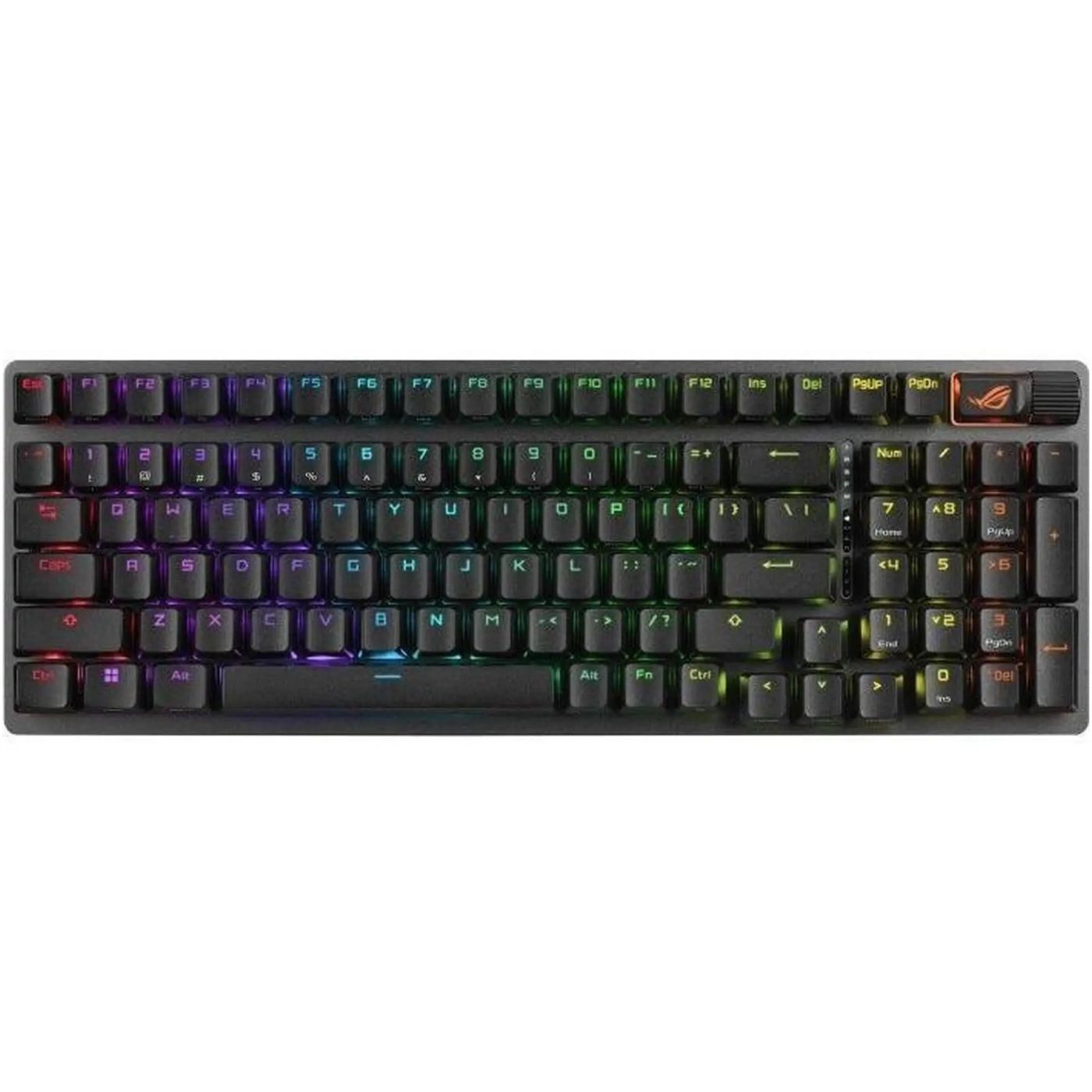 Купити Клавіатура ASUS ROG Strix Scope II RGB Black (90MP037A-BKMA00) - фото 1