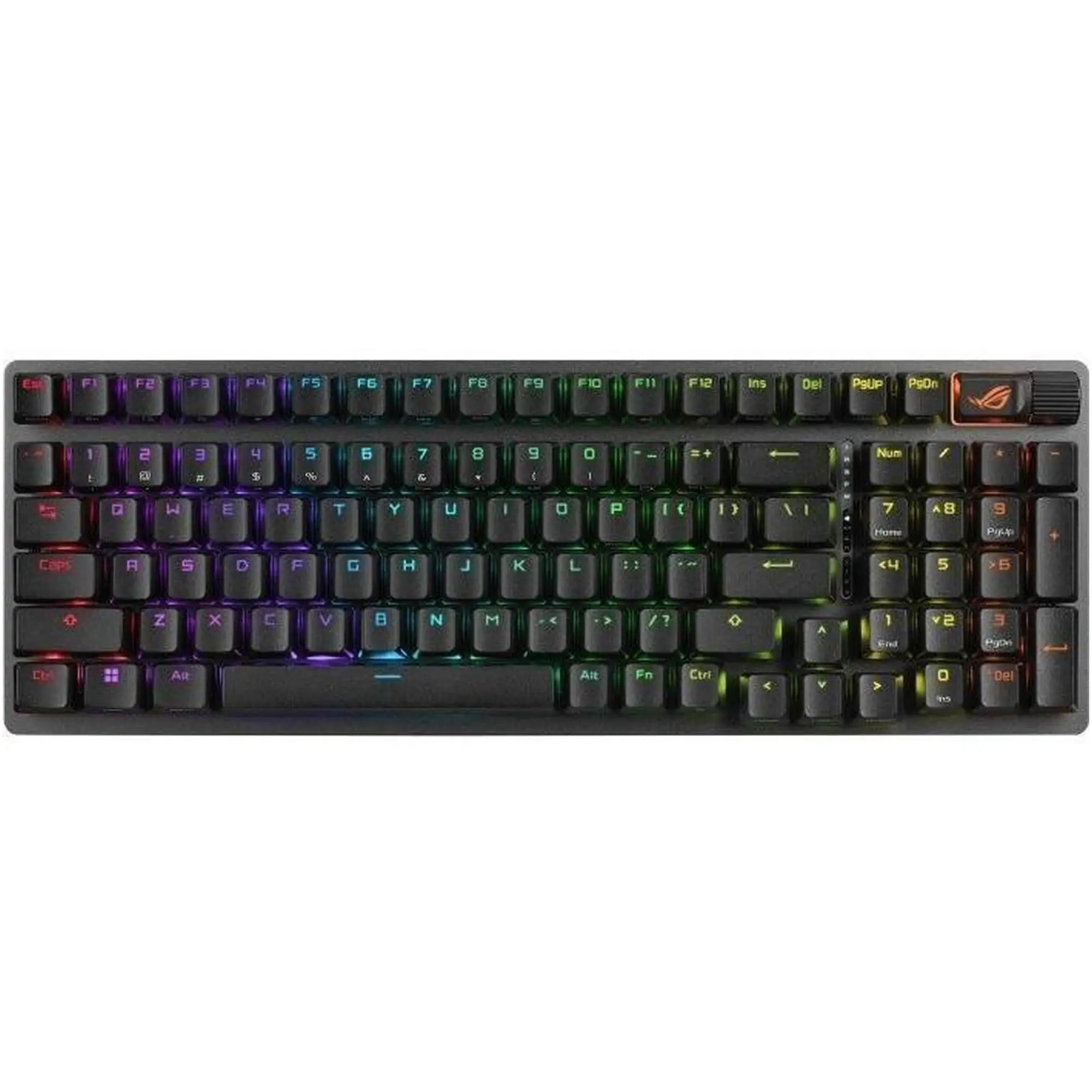 Купити Клавіатура ASUS ROG Strix Scope II RGB Black (90MP037A-BKMA00) - фото 1