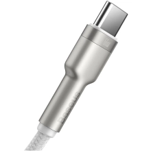 Купить Кабель Baseus Cafule Metal USB - USB-C 66W 1m White (CAKF000102) - фото 4