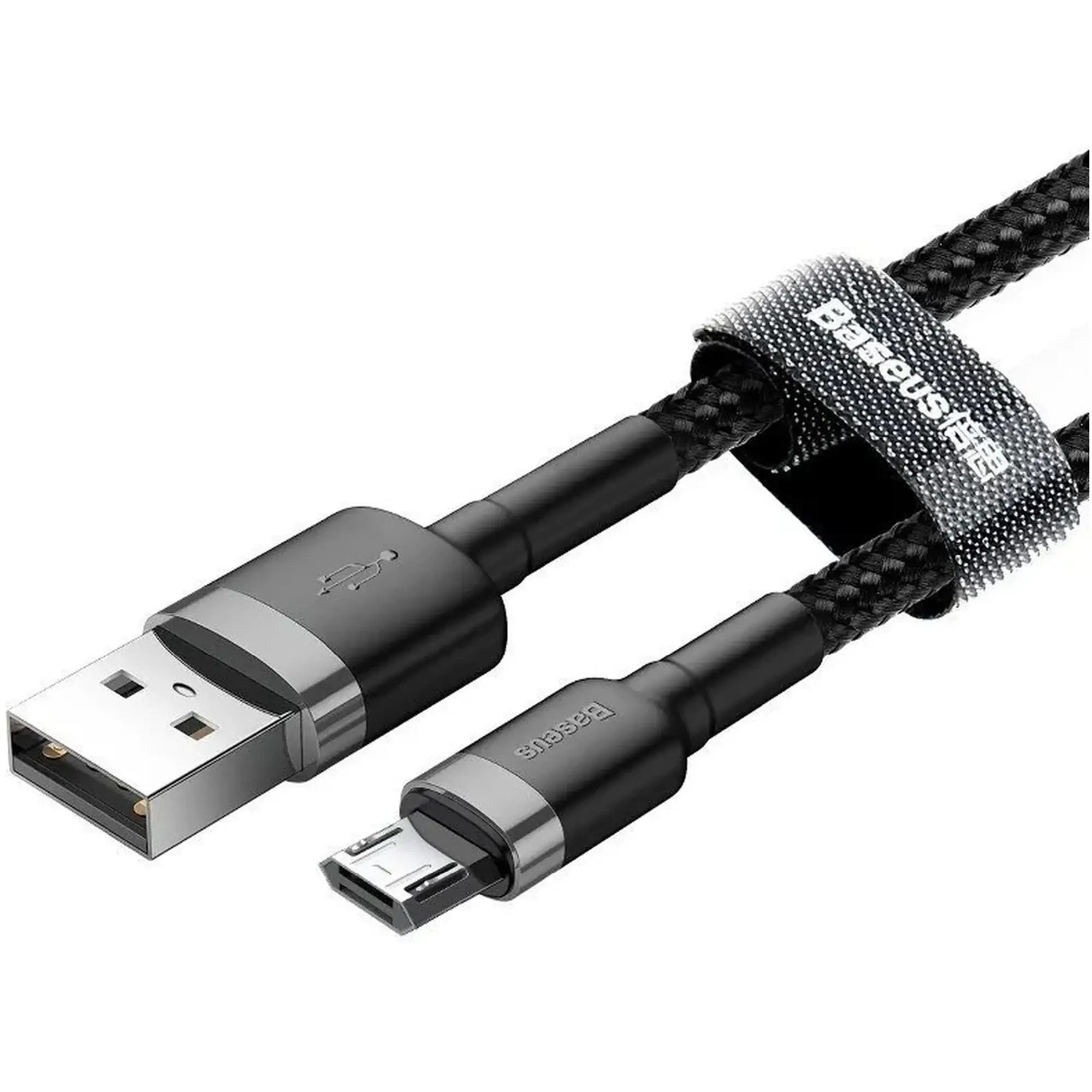 Купить Кабель Baseus Cafule USB - MicroUSB 1.5A 1m Black (CAMKLF-BG1) - фото 5