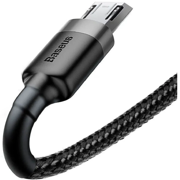 Купить Кабель Baseus Cafule USB - MicroUSB 1.5A 2m Black (CAMKLF-CG1) - фото 5
